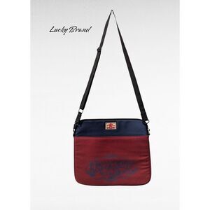 Lucky Brand Canvas Laptop Bag/ Messenger Bag (PEACE) #HORUD359